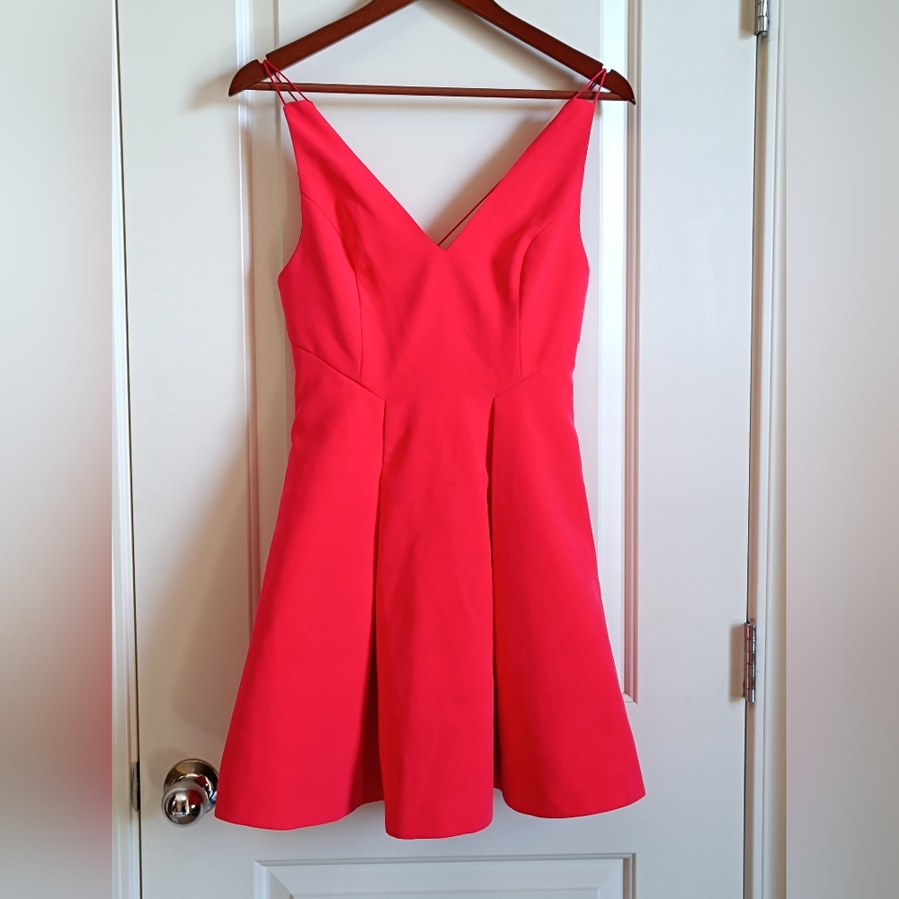 Topshop Red Dress. Size 6